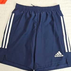 Adidas Boy's Dark Blue Athletic Shorts